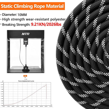 6FT Dog Leash, 1.8m Strong Rope line Dog Lead Leash with Soft Padded Handle and Heavy Duty Hook, Reflective Recall Training Leads for Large Medium Small Dog, 10mm, Black