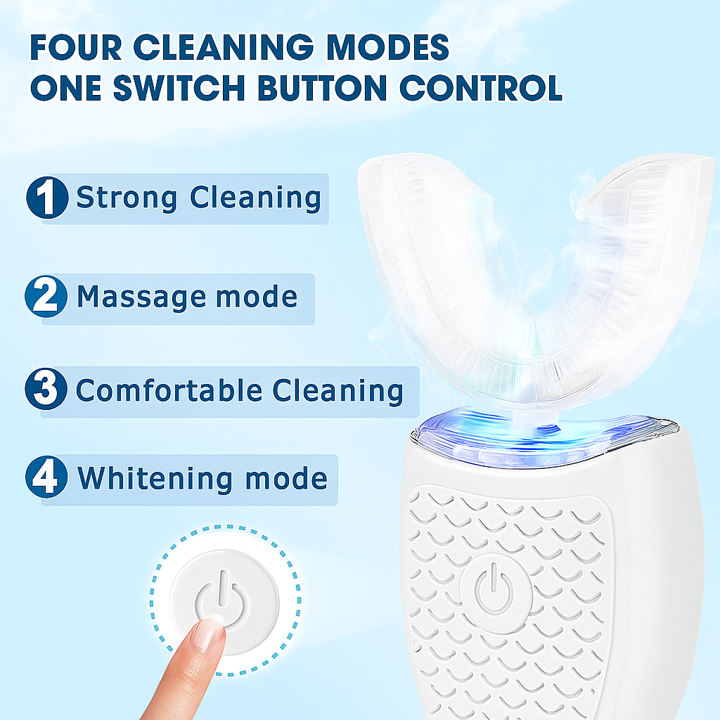 Ultrasonic Deep Teeth Cleaner - 50% OFF Today Only