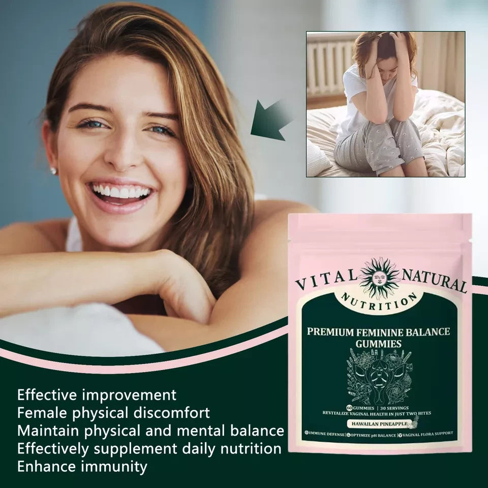 Feminine  Gummies 50% OFF Until Last Stock 🔥