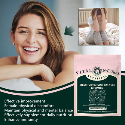 Feminine  Gummies 50% OFF Until Last Stock 🔥