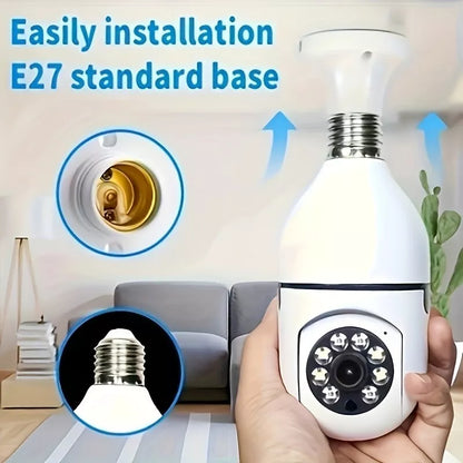 Smart Light Bulb Security Camera- 50% OFF Today Only