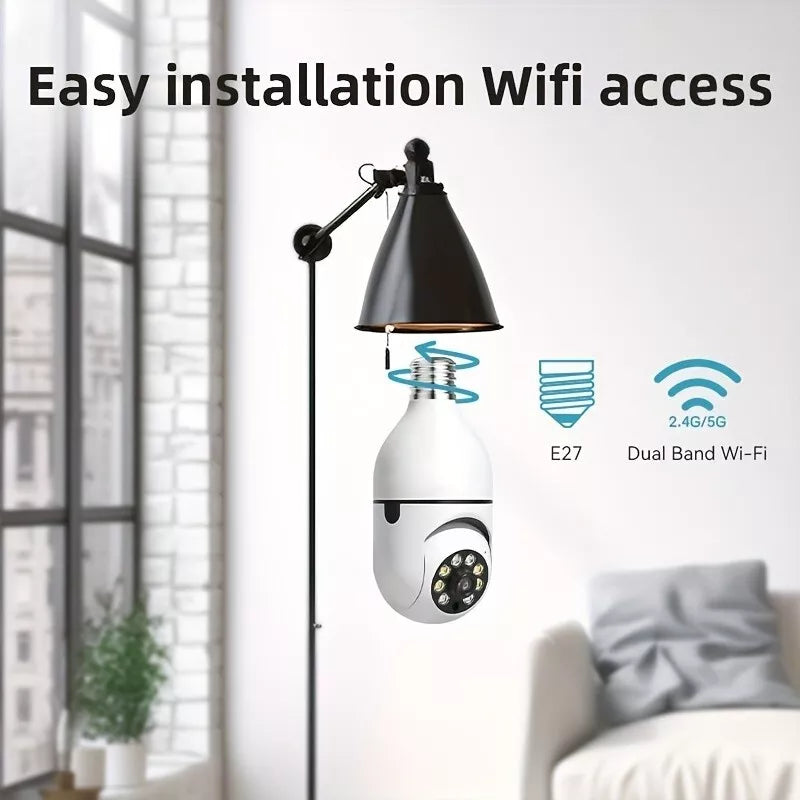 Smart Light Bulb Security Camera- 50% OFF Today Only