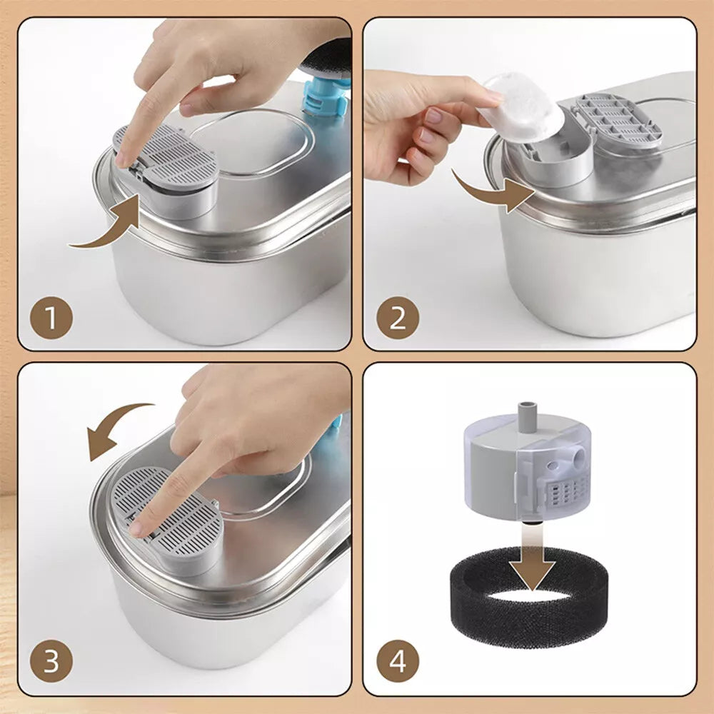 🐾😺🐶  AquaBuddy™ Filter & Fountain- 50 % OFF Today Only