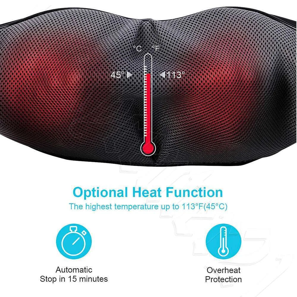 Melt Away Stress: the Ultmitate Neck & Back Massager - 50% OFF Today Only!