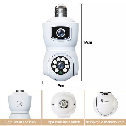 Smart Light Bulb Security Camera- 50% OFF Today Only