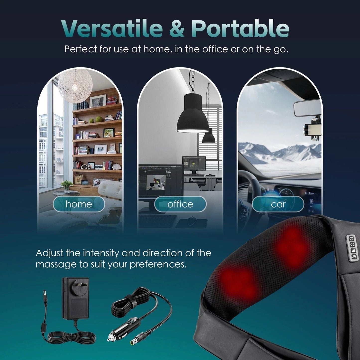 Melt Away Stress: the Ultmitate Neck & Back Massager - 50% OFF Today Only!