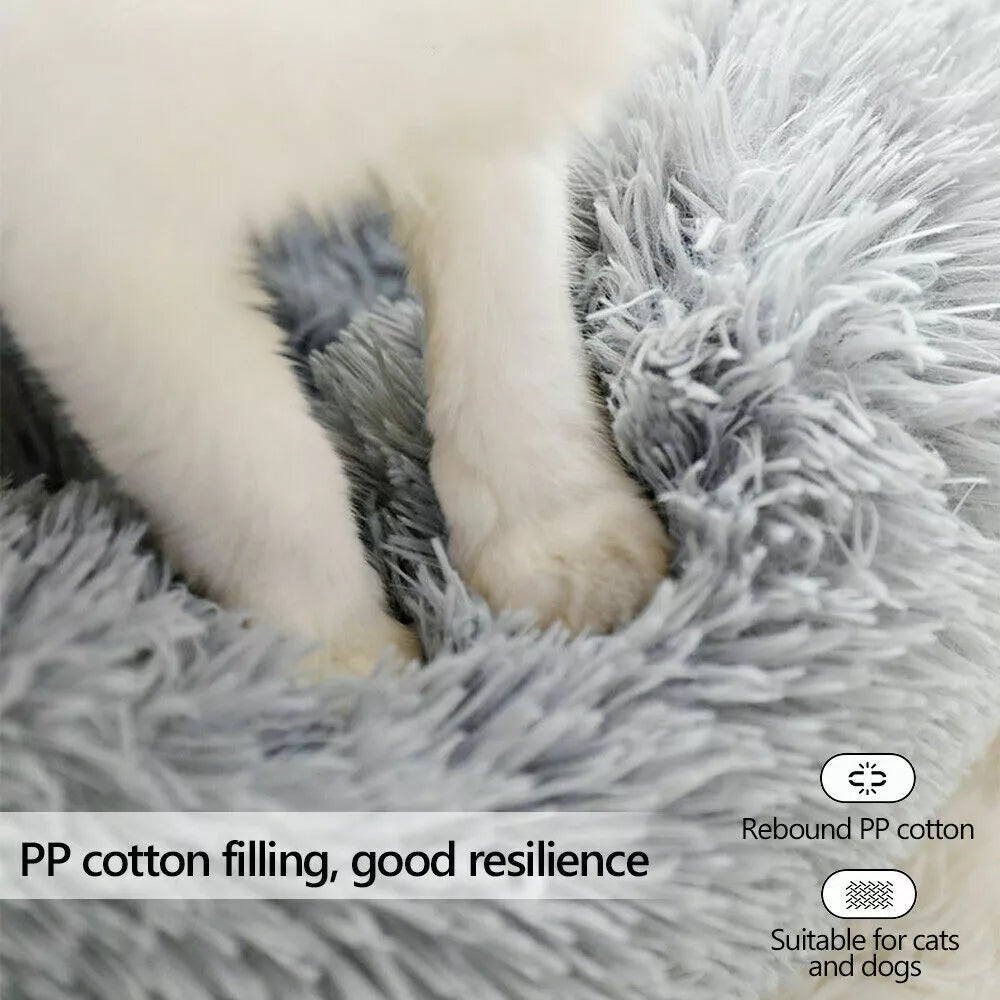 Fluffy & Deep Sleep Donut Bed- 50% OFF Today Only