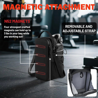 Magnetic Gym Sling Bag - 50% OFF Today OFF