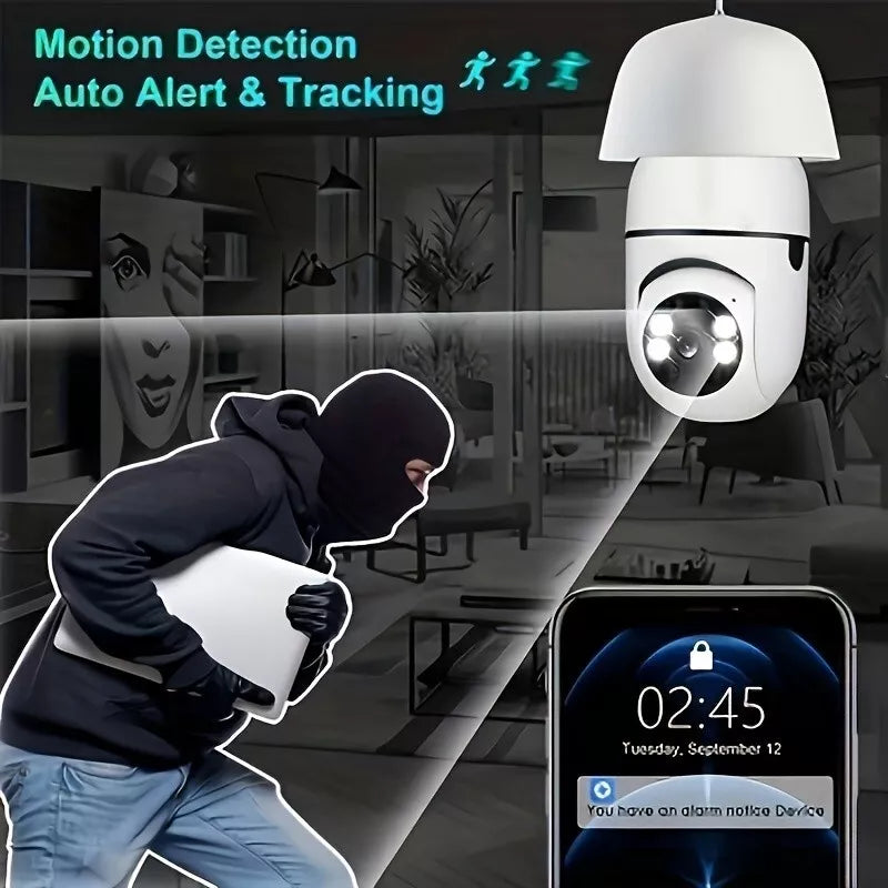 Smart Light Bulb Security Camera- 50% OFF Today Only