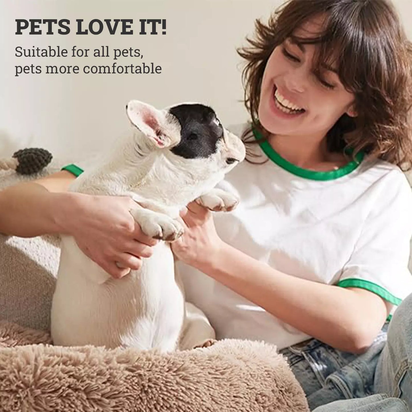 Fluffy & Deep Sleep Donut Bed- 50% OFF Today Only